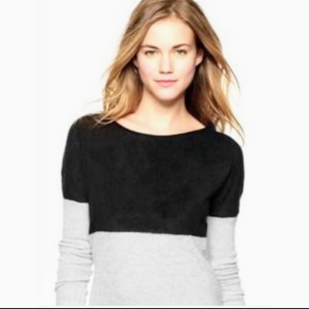 Gap boatneck colorblock sweater